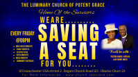 Saving Seats , worship service , church  , wo YouTube Thumbnail template