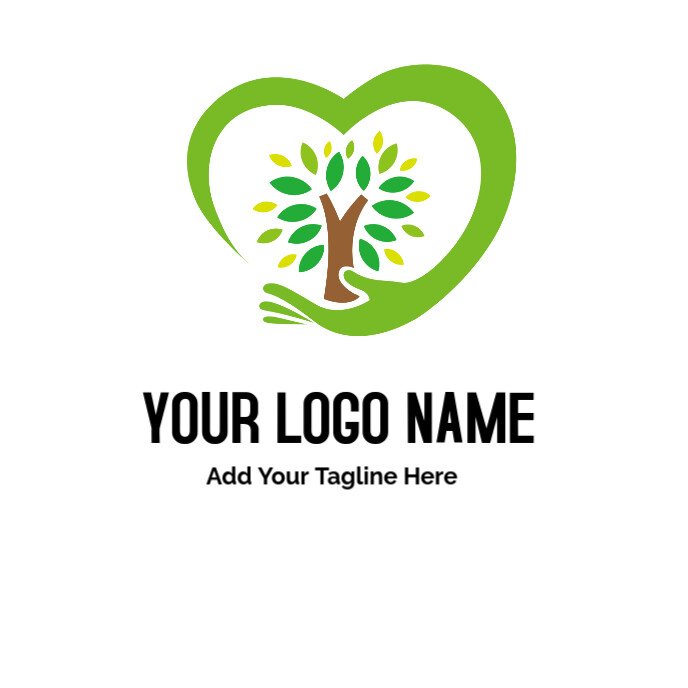Save Tree Typography Saving Tree Illustration, Love Logo Tree Slogan Album Cover Template ...