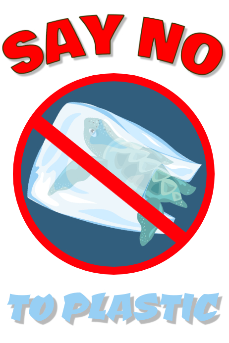 Say No to Plastic Poster Template | PosterMyWall Say No to Plastic Poster Template | PosterMyWall
