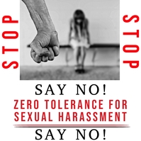 stop sexual harassment poster Template | PosterMyWall