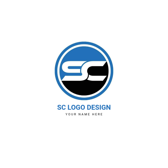 Sc Design SC LOGO DESIGN Template | PosterMyWall