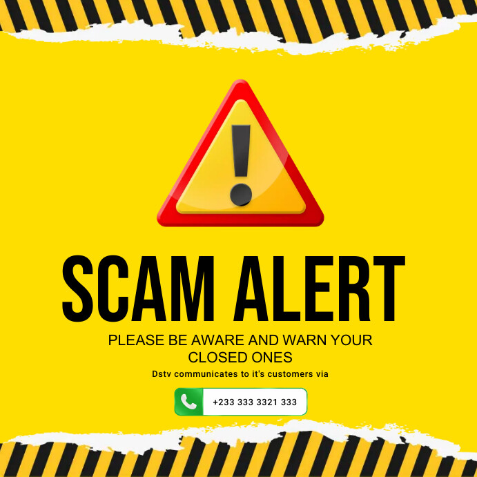 Copy of SCAM ALERT | PosterMyWall
