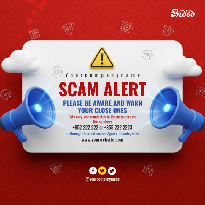 Copy of Scam Alert Square (1:1) | PosterMyWall