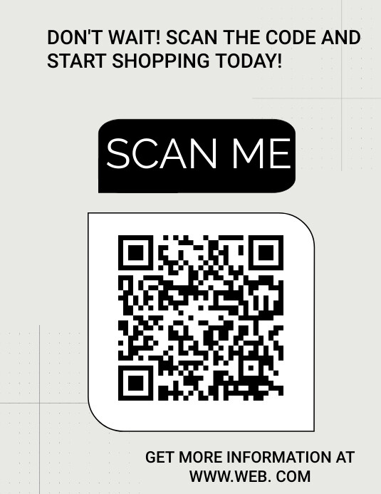 Scan code Template | PosterMyWall