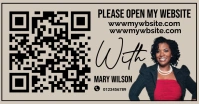 scan code flyers Facebook-advertentie template