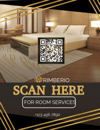 Scan Here Templete Flyer (us Letter) template