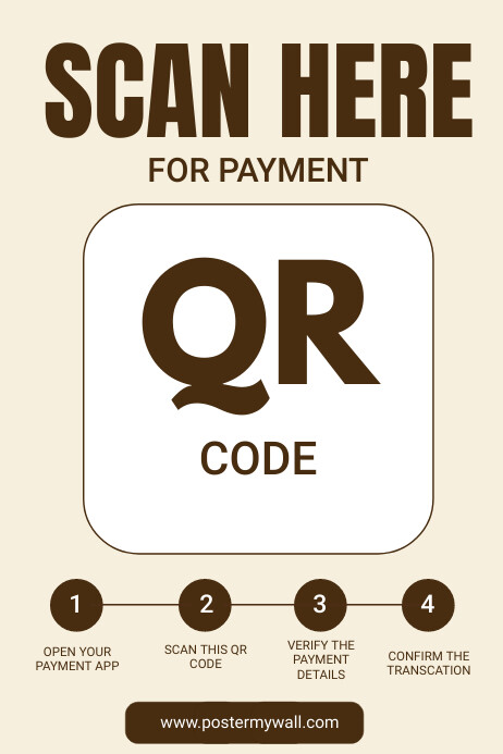 SCAN ME Template | PosterMyWall