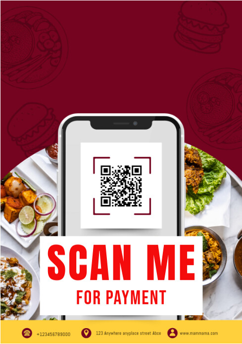 Scan Me Script Scan me Template | PosterMyWall