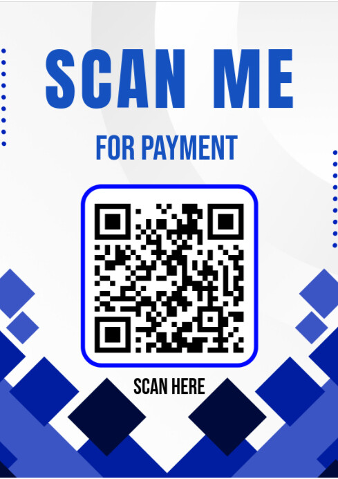 Scan me A4 template