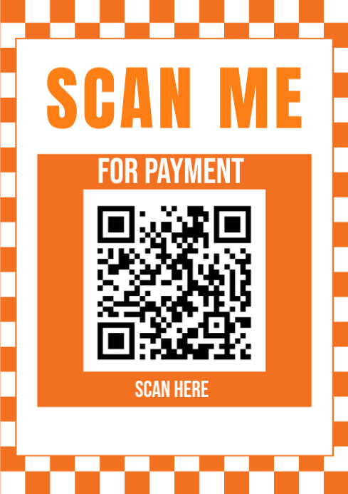 Scan me A4 template