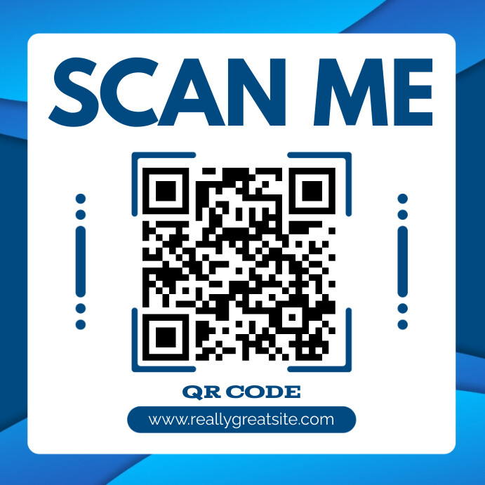 Scan Me Template | PosterMyWall