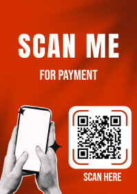 Scan me A4 template