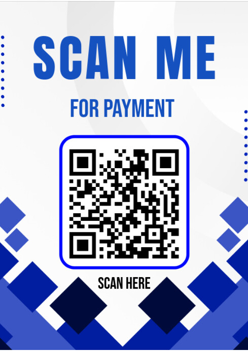 Scan me A4 template
