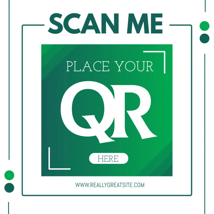 Scan Me Template | PosterMyWall