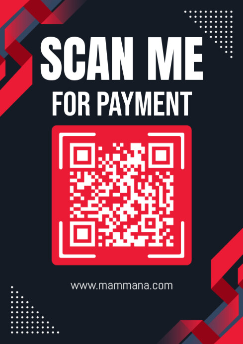 Scan me A4 template