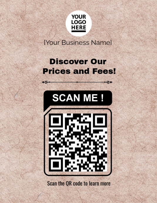 Plantilla de scan qr code prices flyer | PosterMyWall