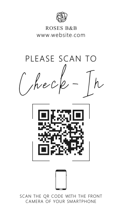 scan to check in template | PosterMyWall