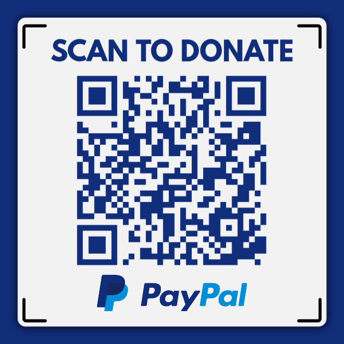 Scan To Donate Square (1:1) template