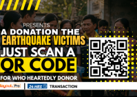 Scan to Help Davao Victims Postcard template