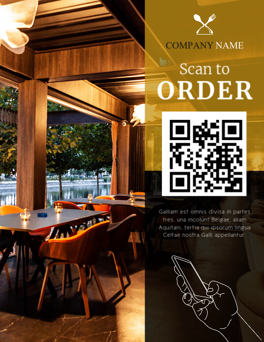 Scan Me To Order Qr Code For A Restaurant Menu: Order Via Scan – HTITLI