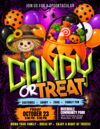 Noir Halloween Event Flyer Template