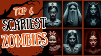 Scariest Zombies Miniatura na YouTube template
