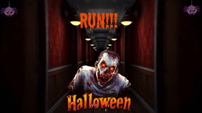 Scary Halloween Template | PosterMyWall
