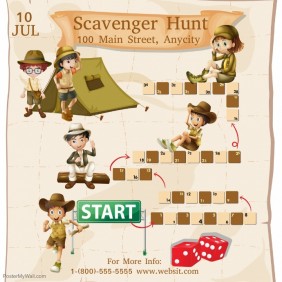 Customizable Design Templates for Scavenger | PosterMyWall