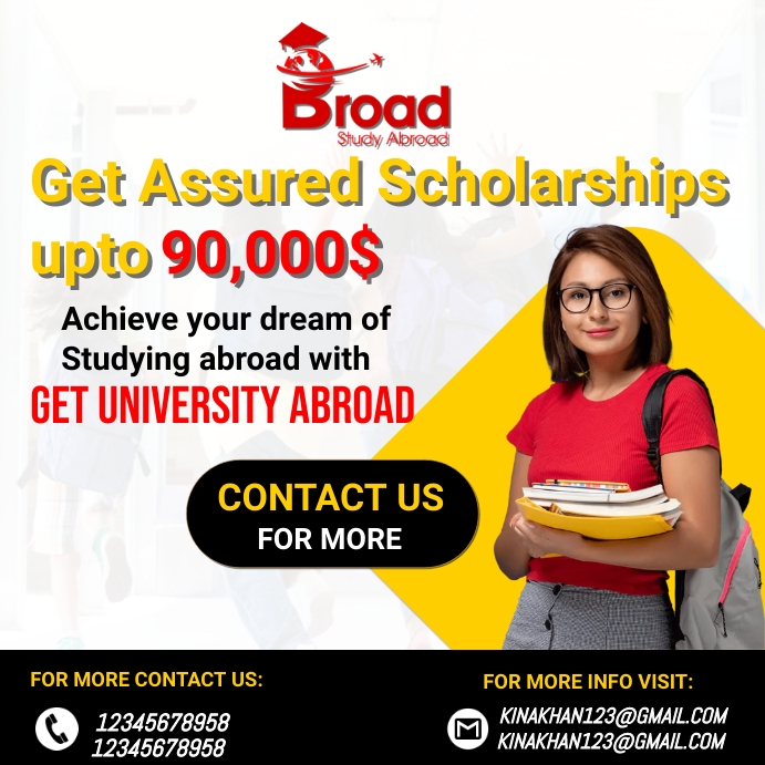 scholarship flyer Template PosterMyWall scholarship flyer Template PosterMyWall