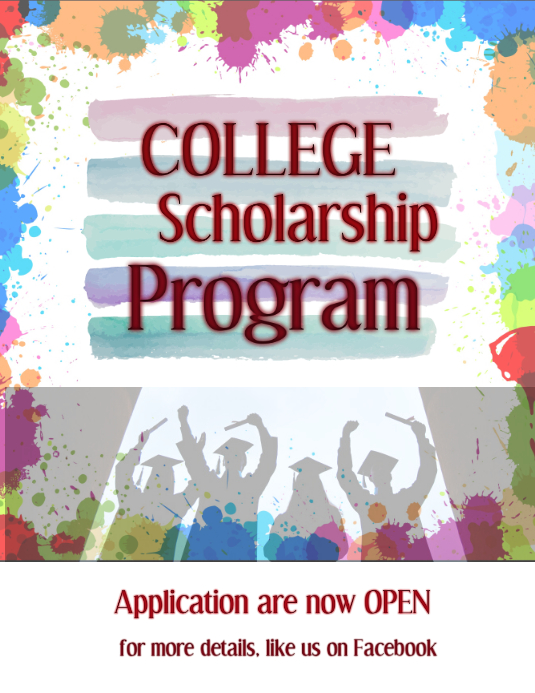SCHOLARSHIP POSTER Template PosterMyWall