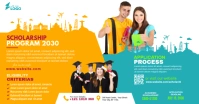 Scholarship Program Ad Immagine condivisa di Facebook template