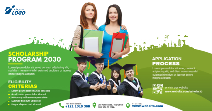 Scholarship Program Promotion Template | PosterMyWall