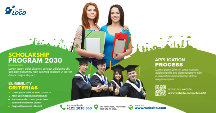 Academic Program Ad Scholarship Program Ad Template | PosterMyWall