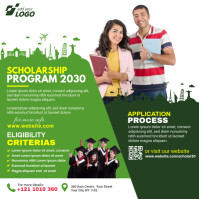 Scholarship Program Ads Template | PosterMyWall
