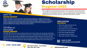 Scholarship Program Ad Twitter-Beitrag template
