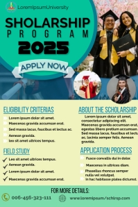 Graduation Program Poster Template | PosterMyWall