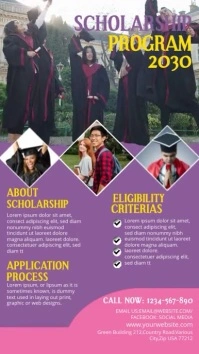 Scholarship Program Instagram Reel template