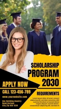 Scholarship Program Rolka Instagram template
