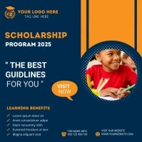Scholarship program Instagram template