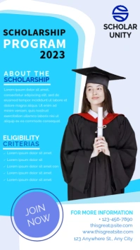 Scholarship Program Template Instagram Story