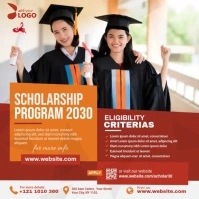 Scholarship Program Video Ad Instagram-bericht template