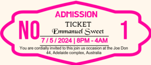 School, business, football Tickets design template Sobres