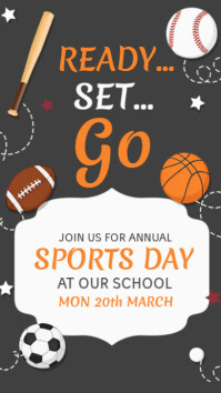 sports day,sports gala,school sports gala Instagram 快拍 template