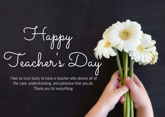 School,back to school,teacher's day Poskaart template