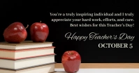 School,back to school,teacher's day Image partagée Facebook template