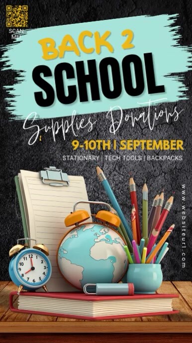 School, Admissions open, back to school Instagram 快拍 template