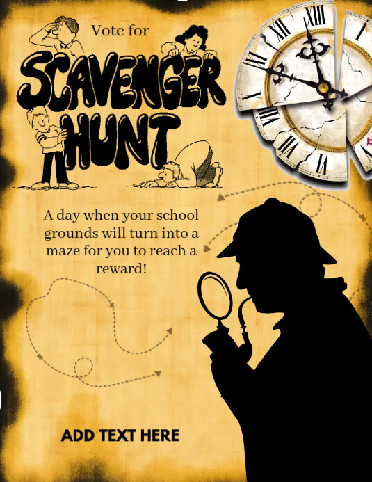 School, Fun Activity Flyer (US Letter) template