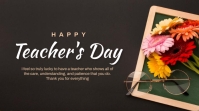 School ,back to school, teacher's day Twitter Post template