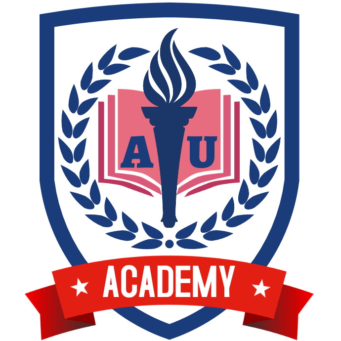 School Academic logo Логотип template