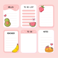 School Notes Layout Template | PosterMyWall